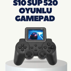 HDMI Destekli S10 Gamepad 520 Oyunlu TV’ye Bağlanabilir Atari 2025 Model