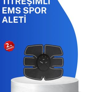 Titreşimli EMS Spor Aleti Karın Kol ve Bacak Kas Yapma Cihazı 2025 Model