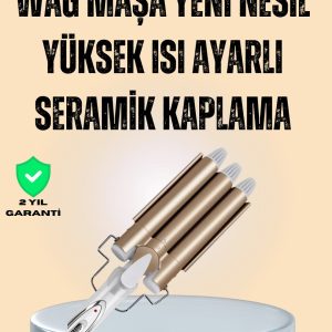 Ayarlanabilir Isı Ayarıyla Profesyonel Bukle Maşası – Hızlı ve Nazik Şekillendirme