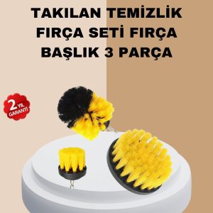 3’lü Matkap Ucu Fırça Takımı Zorlu Kirler İçin