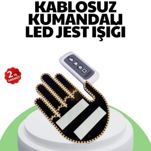 203 LED’li Yüksek Görünürlüklü Jest Işığı