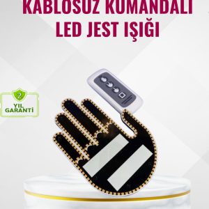 Naylon Bantlı Kolay Montajlı Araç Jest Işığı