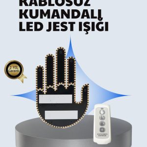 Uzaktan Kumandalı Çok Fonksiyonlu Araç Led Işığı