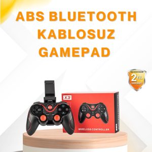 Kablosuz Bluetooth Gamepad PC Android TV Uyumlu Oyun Kumandası