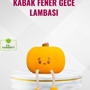 Silikon Pumpkin Night Light Telefon Tutuculu LED Lamba