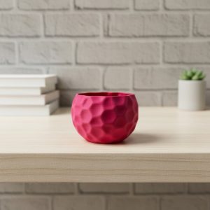 Mini Mor Dekoratif Saksı 5 cm Modern Masaüstü Bitki Saksısı