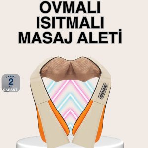 Bel Omuz Boyun Masaj Aleti Ovmalı Isıtmalı Kas Yorgunluğu Giderici