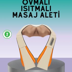Profesyonel Ovmalı Masaj Aleti Isıtmalı Vücut Masajı İçin Pratik Kullanım