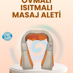 Ovmalı Isıtmalı Masaj Aleti Boyun Omuz Bel ve Ayak İçin Rahatlatıcı Etki