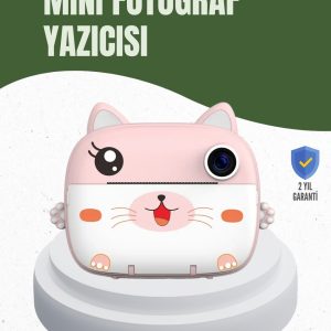 64GB TF Kart Destekli Çoklu Dil Seçeneği Sunan Anında Baskı Kamera