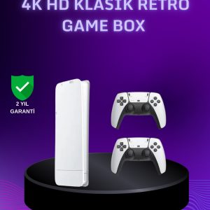 M15 Video Oyun Konsolu 20 Emülatör Destekli 64GB Bellekli