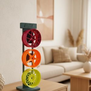 Üçlü Jant Dekoratif Aksesuar Renkli Modern Salon Dekoru