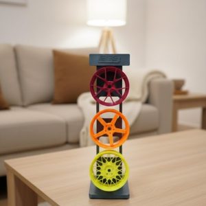 3’lü Jant Dekor Seti Masa Üstü ve Salon İçin Modern Spor Tasarım
