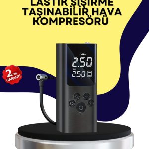 Otomatik Kapanmalı Dijital Lastik Şişirme Pompası