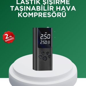 Dijital Lastik Pompası Çok Amaçlı Taşınabilir Kompresör