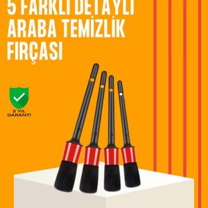 Araba Temizliği İçin 5 Parça Fırça Takımı