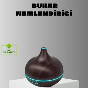 Aromaterapi Difüzörü 550 ml Ultrasonik Nemlendirici Otomatik Kapanma Özellikli