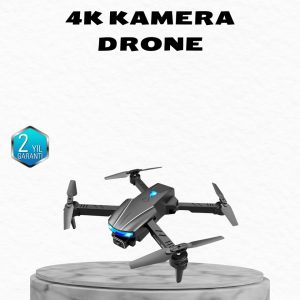 4K Kamera Özellikli Katlanabilir Drone Wi-Fi ve Yükseklik Sabitlemeli