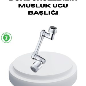 Dönebilir Musluk Başlığı – Lavabo Temizliği ve El-Yüz Yıkamada Maksimum Rahatlık