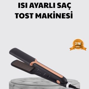Tost Model Saç Şekillendirici Hızlı Isınan Isı Ayarlı