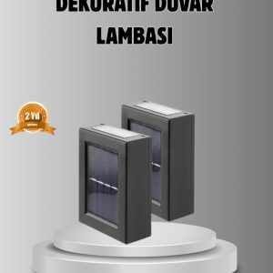 Güneş Enerjili 6 LED Solar Lamba – Fotoselli Su Geçirmez ve Çevre Dostu Bahçe Işığı