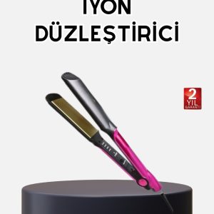 İyonik Saç Düzleştirici – 220°C Isıya Kadar Çıkan LED Göstergeli ve Eşit Isı Dağılımlı Plaka