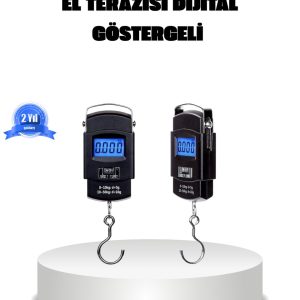 Dijital El Kantarı – 50 Kg Taşıma Kapasiteli Taşınabilir Hassas Tartı