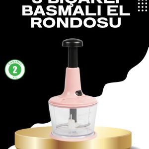 Sebze Soğan Doğrayıcı Manuel Güçlü Gövdeli