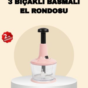 Basmalı Manuel Rondo Hızlı ve Zahmetsiz Doğrama