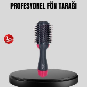 220°C Profesyonel Fön Tarağı – Negatif İyon Teknolojili 3 Isı Kademeli 1200W