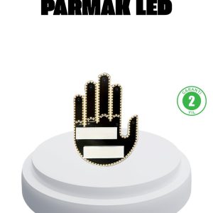 176 LED Amber Renkli El Hareketiyle Kontrol Edilen Motosiklet Dönüş Sinyali