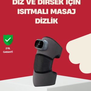 3 Seviyeli Titreşimli Isıtmalı Diz Bakım Masaj Cihazı