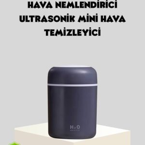 LED Işıklı USB Nemlendirici – Sürekli ve Aralıklı Püskürtme Modu