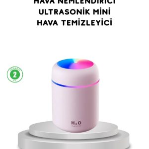 USB Bağlantılı LED Işıklı Hava Nemlendirici – Sessiz ve Kullanıcı Dostu Tasarım