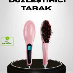 Seramik Plakalı Elektrikli Saç Düzleştirici – Hızlı Isınma Uzun Kablo 25W–39W Güç