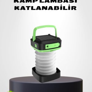 Şarjlı LED Lamba – Dokunmatik Sensörlü 3 Kademeli Parlaklık
