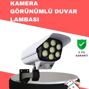 PVC+PC Malzemeli 2'si 1 Arada Güvenlik Lambası – Ayarlanabilir Başlık ve Panel Açısı