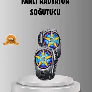 Taşınabilir Şarjlı Telefon Soğutucu – Sessiz Fan Motoru ile Yüksek Performans Koruma