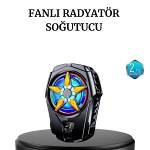 Şarj Edilebilir Telefon Soğutucu Fan – Taşınabilir Sessiz ve Güçlü Oyun Soğutucusu