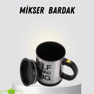 Akıllı Kendi Kendini Karıştıran Termal Kupa – Paslanmaz Çelik