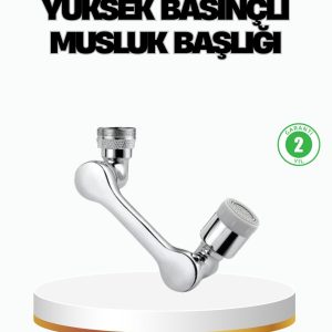 Üç Segmentli 1080 Derece Musluk Aparatı Esnek Döner Havalandırıcı Pratik Kullanım