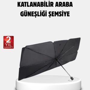 360° Ayarlanabilir Ön Cam Güneşliği – Pratik Kullanım ve Dayanıklı Yapı
