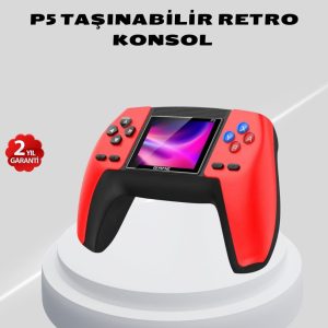 Retro Oyun Konsolu – 520 Klasik Oyunlu Taşınabilir Gamepad
