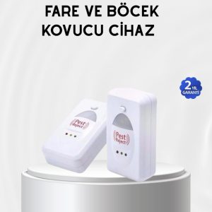 Fare Sivrisinek ve Böcek Kovucu Ultrasonik Cihaz – Güvenli ve Kimyasalsız Çözüm