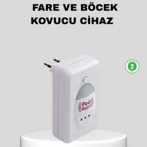 Ultrasonik Haşere Kovucu Cihaz – Sessiz Kimyasalsız ve Etkili Koruma
