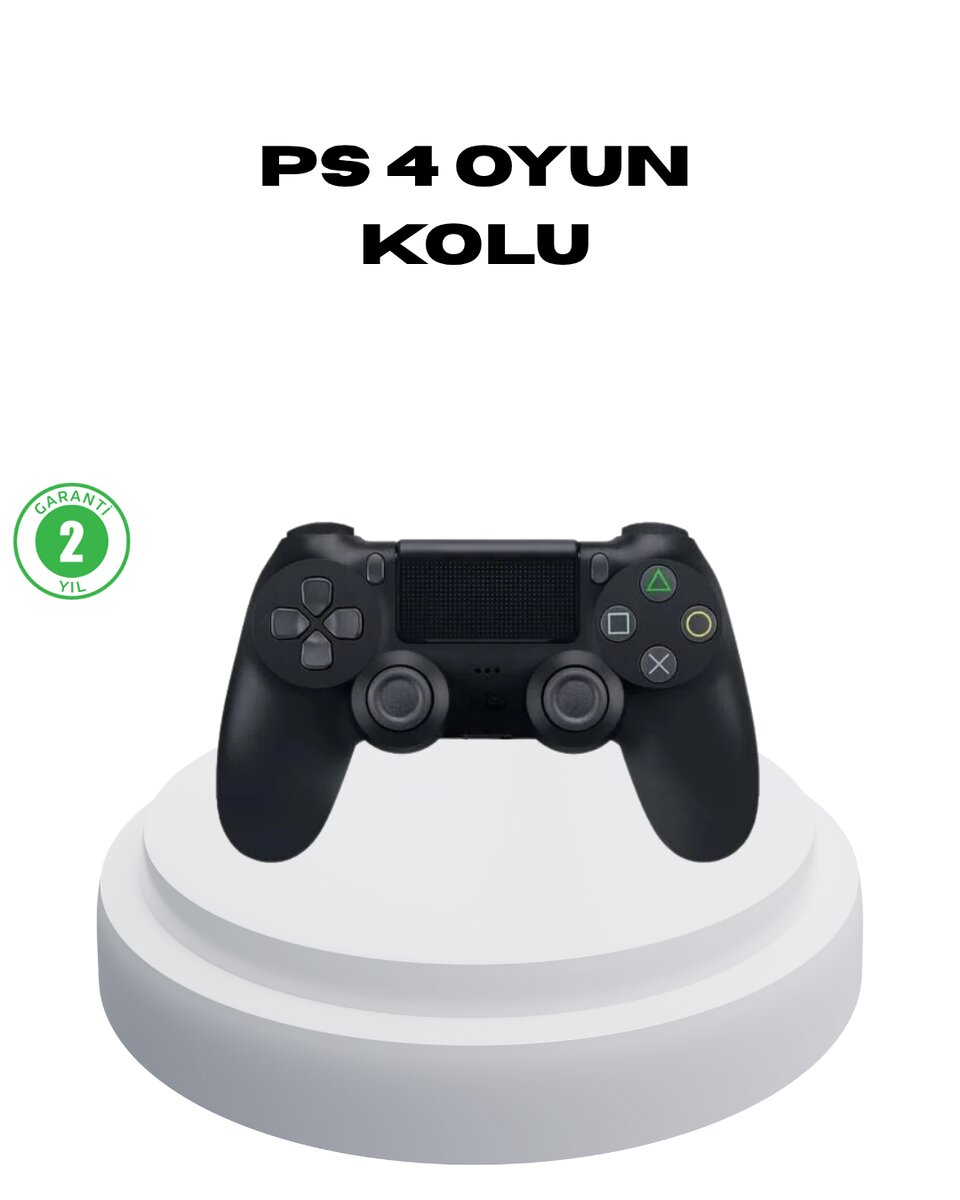 Bluetooth Oyun Kolu – Titreşimli PS4 Steam PC Mobil ve Tablet Uyumlu