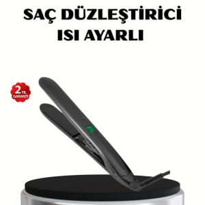Titanyum Kaplamalı Saç Düzleştirici – Nem Koruma Sensörü