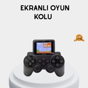 Atari S10 Retro Oyun Konsolu – 520 Nostaljik Oyun TV Bağlantılı Şarjlı ve Taşınabilir