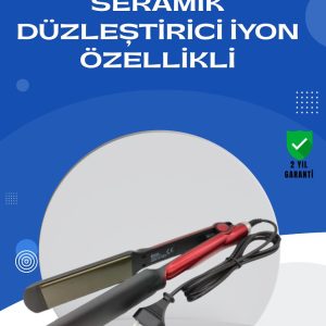 Iyon Teknolojili Düzleştirici – Düzleştirici ve Dalga Yapma Özellikli