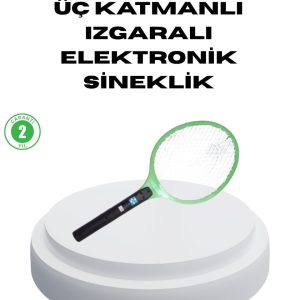 Pil ile Çalışan Elektronik Sinek Öldürücü – Çocuk ve Evcil Hayvan Dostu Tasarım